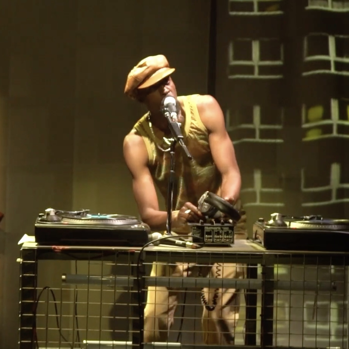 Alpha on the mic